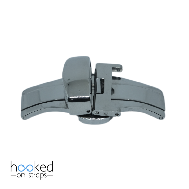 butterfly deployant buckle clasp side view